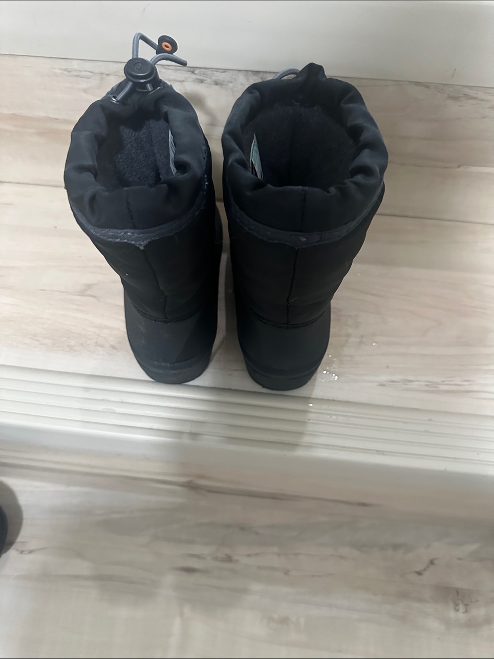 Bogs Kids Black Insulated Winter Boots